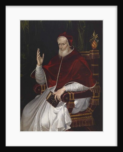 Portrait of Pope Pius V, c.1566 by Bartolomeo Passarotti