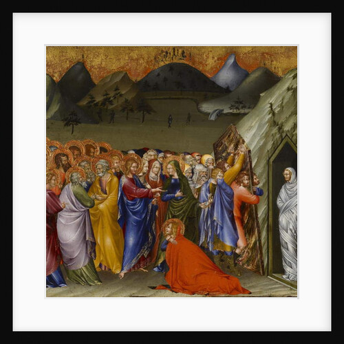The Raising of Lazarus, 1426 by Giovanni di Paolo di Grazia