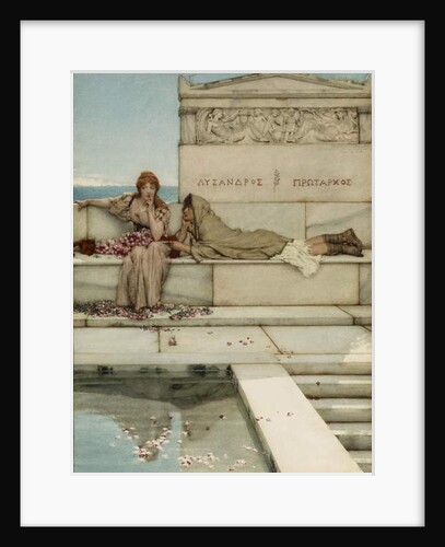 Xanthe and Phaon, 1883 by Lawrence Alma-Tadema