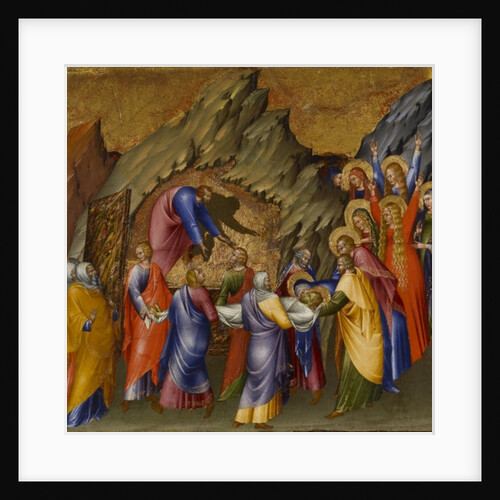 The Entombment of Christ by Giovanni di Paolo di Grazia