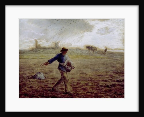 The Sower, c.1865 by Jean-Francois Millet