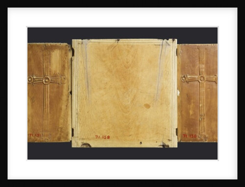 Triptych icon of the Virgin and Child with saints by Byzantine