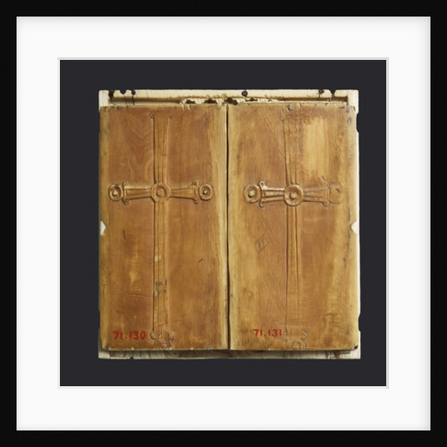 Triptych icon of the Virgin and Child with saints by Byzantine