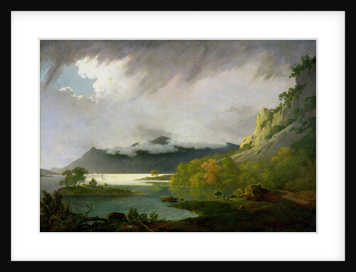 Derwent Water with Skiddaw in the Distance, c.1795-6 by Joseph Wright of Derby