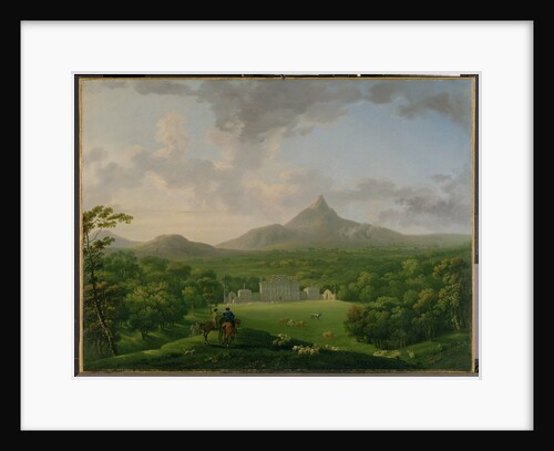 View of Powerscourt, County Wicklow, c.1760-2 by George the Elder Barret