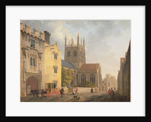 Merton College, Oxford, 1771 by Michael Rooker