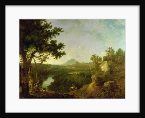 View Near Wynnstay, the Seat of Sir Watkin Williams-Wynn, 1770-71 by Richard Wilson