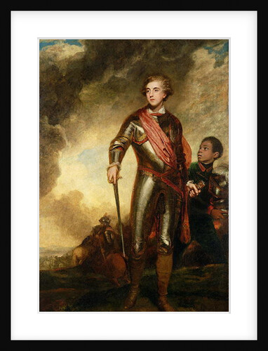Portrait of Charles Stanhope, 3rd Earl of Harrington 1782 by Joshua Reynolds