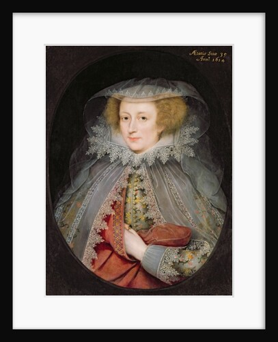 Catherine Killigrew, Lady Jermyn, 1614 by Marcus Gheeraerts