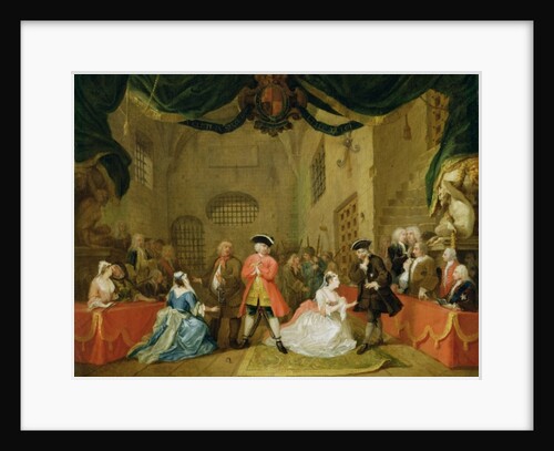 The Beggar's Opera, Scene III, Act XI, 1729 by William Hogarth