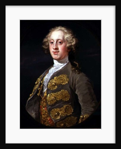 William Cavendish, Marquess of Hartington, Later 4th Duke of Devonshire 1741 by William Hogarth