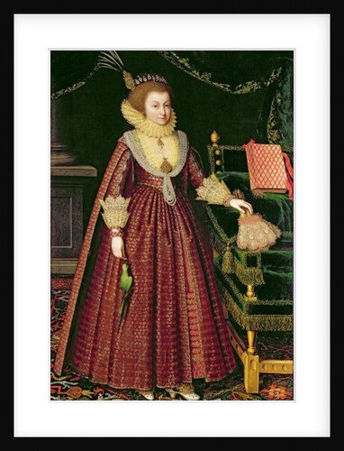 Portrait of a Lady, Possibly Elizabeth, Countess of Kellie, c.1619-20 by Paul van Somer