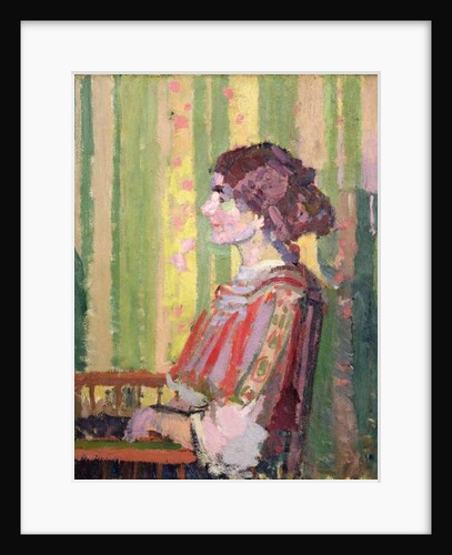 Mrs Robert Bevan, c.1913 by Harold Gilman