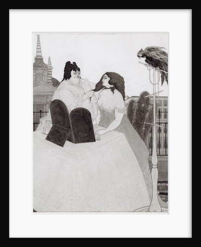 The Lady at the Dressing Table by Aubrey Beardsley