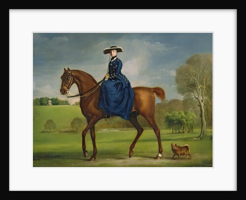 The Countess of Coningsby in the Costume of the Charlton Hunt, c.1760 by George Stubbs