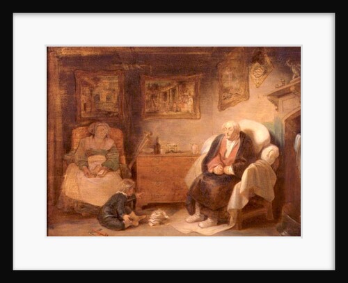 The Seven Ages of Man: Second Childishness, Act II, scene vii from 'As You Like It' by William Shakespeare by Robert Smirke
