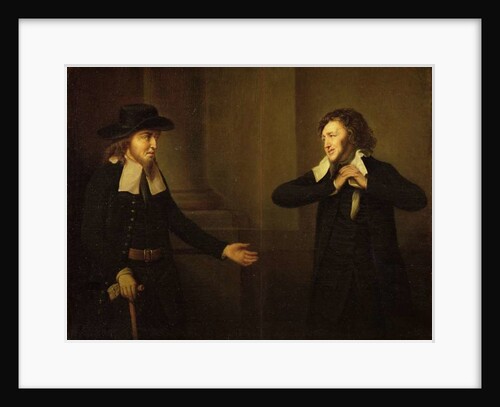 Shylock and Tubal from Act III, Scene ii of 'The Merchant of Venice' by William Shakespeare by Herbert Stoppelaer