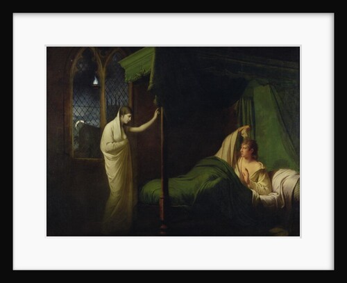 William and Margaret from the 'Reliques of Ancient English Poetry' by Thomas Percy by Joseph Wright of Derby
