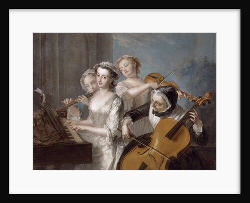 The Sense of Hearing, c.1744-7 by Philippe Mercier