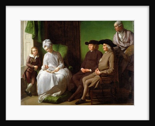 The Artist's Family by Benjamin West
