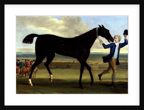 The Duke of Rutland's 'Bonny Black', c.1720 by John Wootton