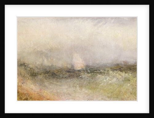 Off the Nore: Wind and Water, 1840-5 by Joseph Mallord William Turner
