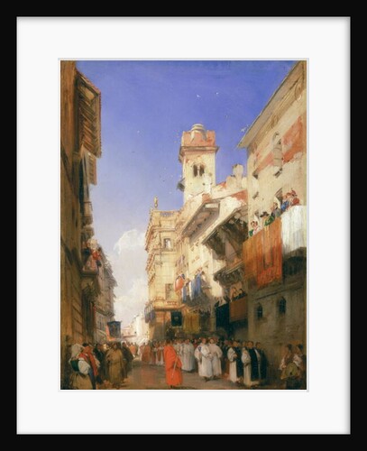 Corso Sant'Anastasia, Verona by Richard Parkes Bonington
