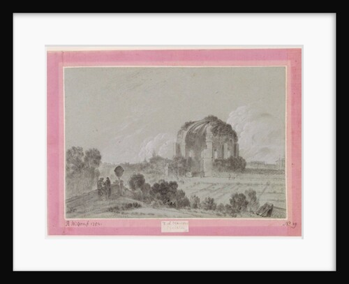 Temple of Minerva Medici, Rome, 1754 by Richard Wilson