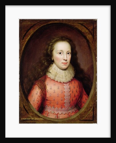 Portrait of a Woman, traditionally identified as the Countess of Arundel, 1619 by Cornelius Janssen van Ceulen