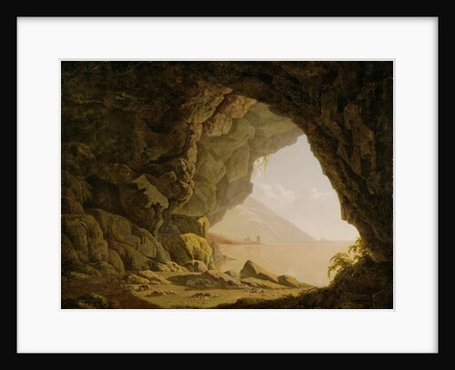 Cavern, Near Naples, 1774 by Joseph Wright of Derby