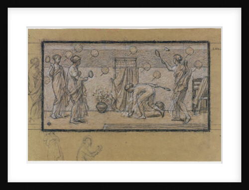 Study for Battledore and Shuttlecock, c.1871 by Albert Joseph Moore