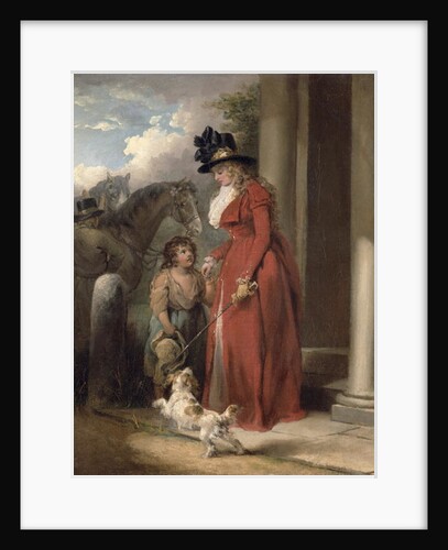 The Squire's Door, c.1790 by George Morland
