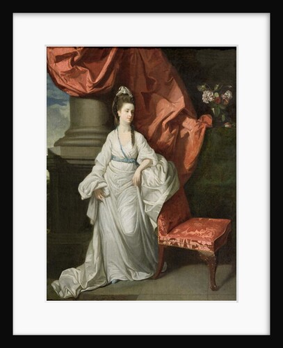 Lady Grant, Wife of Sir James Grant, Bt., 1770-80 by Johann Zoffany