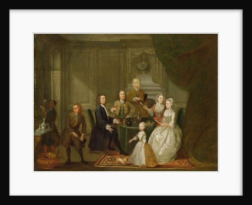 Group Portrait, Probably of the Raikes Family, c.1730-32 by Gawen Hamilton