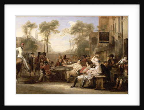 Chelsea Pensioners Receiving the Gazette Announcing the Battle of Waterloo, c.1819 by David Wilkie