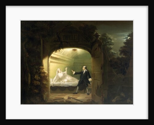David Garrick and George Anne Bellamy in Romeo and Juliet, 1753 by Benjamin Wilson