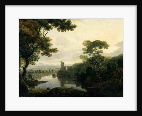 River Landscape, 1773 by George the Elder Barret