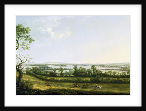 Lough Erne from Knock Ninney, with Bellisle in the Distance, County Fermanagh, Ireland, 1771 by Thomas Roberts