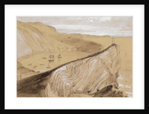 Lulworth Cove by William Daniell