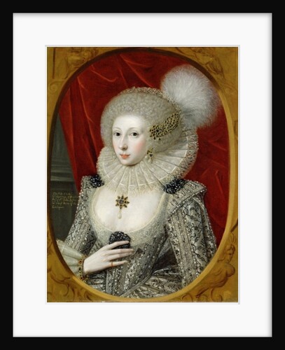 Portrait of a woman, possibly Frances Cotton, Lady Montagu, of Boughton Castle, Northamptonshire by Robert the Elder (attr. to) Peake