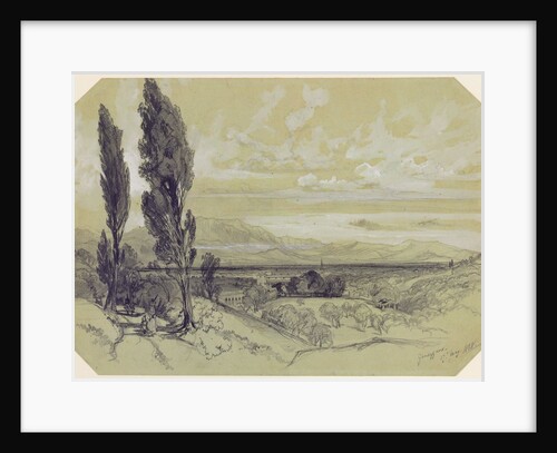 Genezzano, 17 May 1838 by Edward Lear