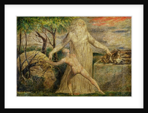 Abraham and Isaac, 1799-1800 by William Blake