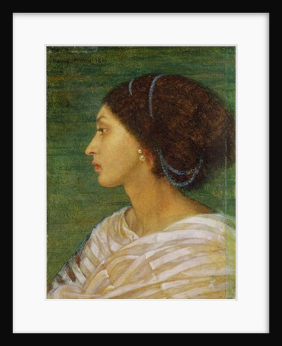 Head of a Mulatto Woman, 1861 by Joanna Boyce Wells
