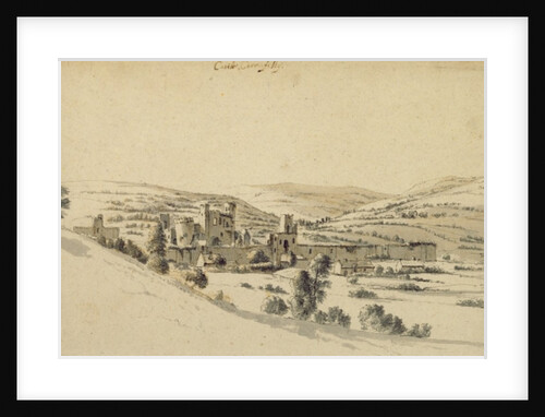 Caerphilly Castle by Hendrick Danckerts