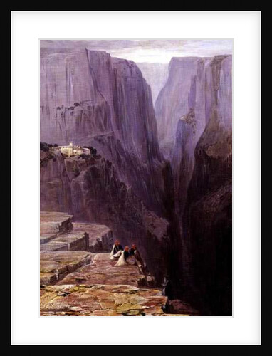 Zagori, Greece, 1860 by Edward Lear