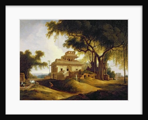 Ruins of the Naurattan, Sasaram, Bihar, 1811 by Thomas Daniell