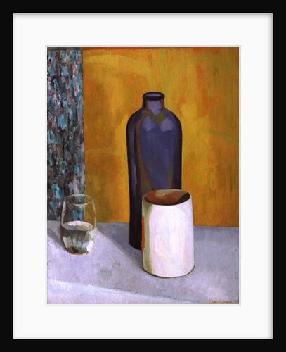 Still Life with a Blue Bottle, 1917 by Roger Eliot Fry