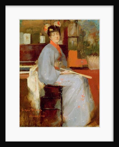Woman in Japanese Dress, 1883 by John Lavery