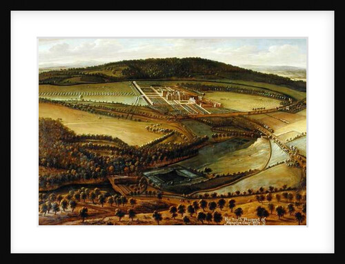 The North Prospect of Hampton Court, c.1699 by Leonard Knyff