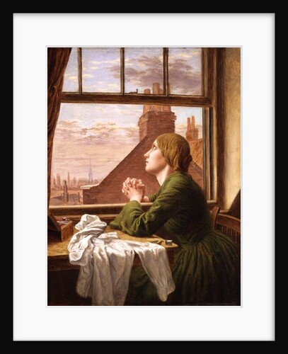 The Song of the Shirt, or For Only One Short Hour, 1854 by Anna E. Blunden